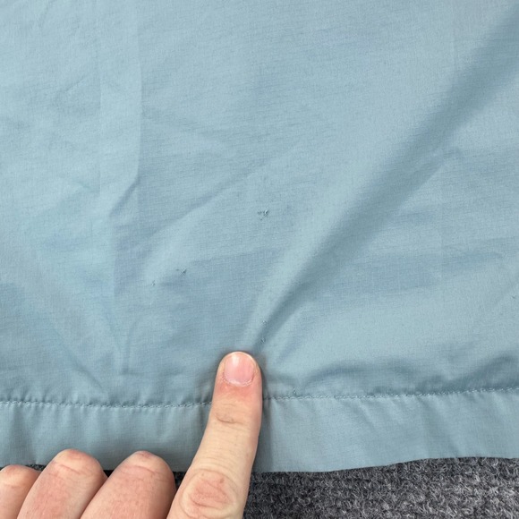 VISSLA The Trip Hooded Windbreaker Jacket VISSLA Men's M Light Blue *Read - Picture 15 of 16